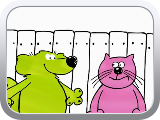 Authorised Roobarb and Custard voiced by Ian Swann